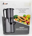 LQZ 120 Volts 350 Watts 60Hz ColdPress/ Fourth Masticating Juicer - Black