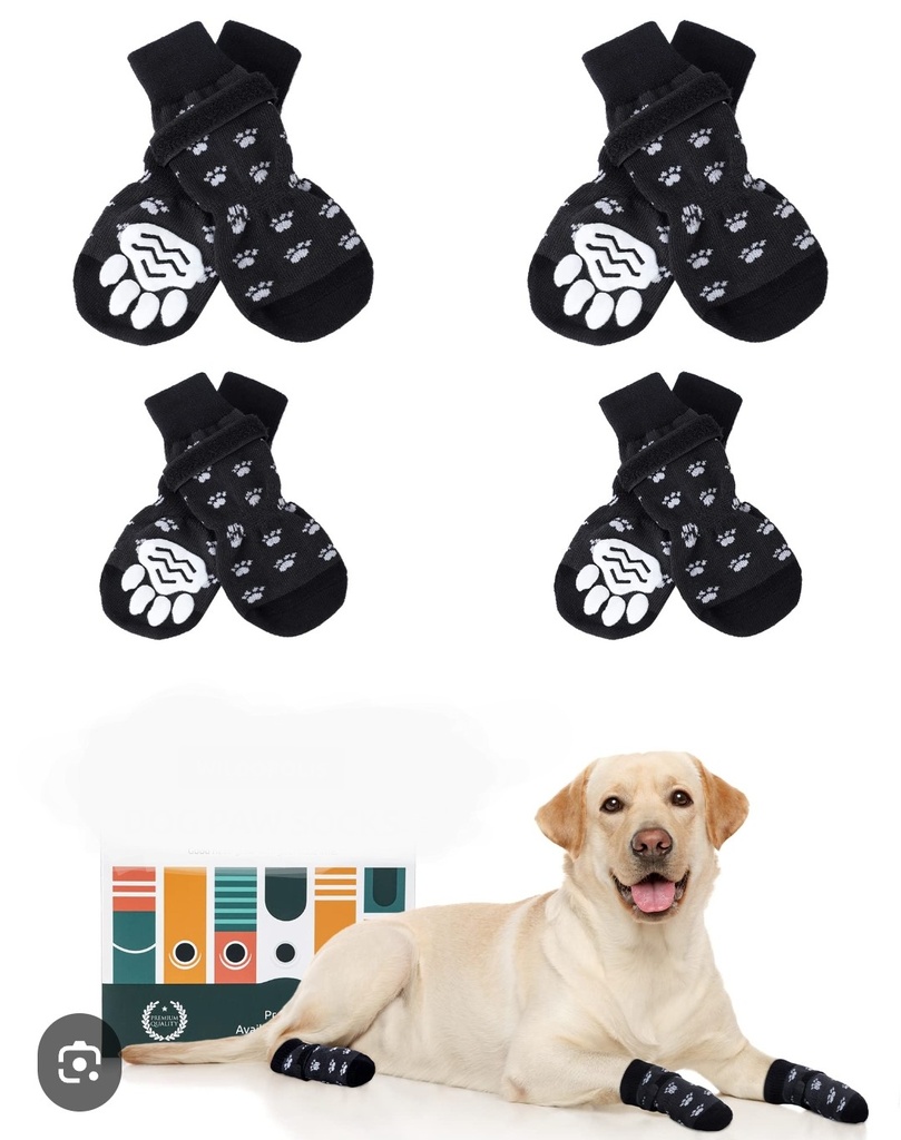 EXPAWLORER Black Dog Socks D DLS Thift (101) 100% positive feedback