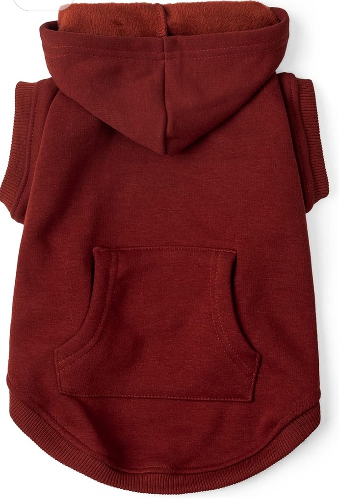 Brand: Koneseve 4.5 4.5 out of 5 stars (636) Koneseve Dog Hoodie Fleece Dog Clothes Warm Sweater with Hat for Medium Large Dogs Cat Hooded Shirt Kitten Pet Basic Sweatshirt with Pocket Doggie Soft Winter Coat Apparel (Red; 4XL)