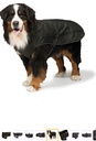 Eddie Bauer Medium Dog Jacket Fleece Lined Black Gray Coat. Used-Great Condition