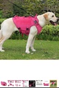 Eddie Bauer Medium Dog Jacket Fleece Lined Black Gray Coat. Used-Great Condition