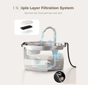 Neareal  Stainless Steel Pet Water Fountain