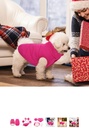 ASENKU Windproof Winter Coat - Waterproof Jacket, Warm Vest for Dogs, Cold Weather Pet Apparel With 2 Layers Fleece Lined for Small Medium Large Dogs (Pink, L)