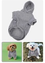 Pet Dog Hoodie Winter Dogs Coat Fuzzy Thermal Pet Clothes Pet Winter Apparel