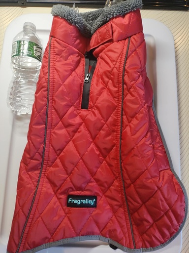 Fragralley Dog Winter Coat Jacket Reflective Adjustable Windproof Warm Fleece3XL